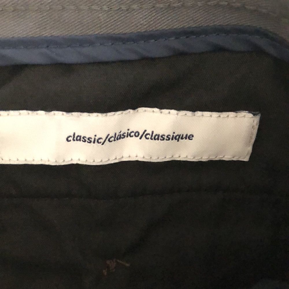 Amazon Essentials Mens Pants Size 35x30 Gray GUC - Picture 4 of 7